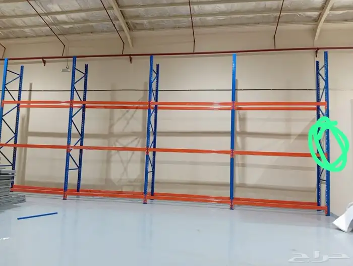 رفوف تخزين مستودعات 0