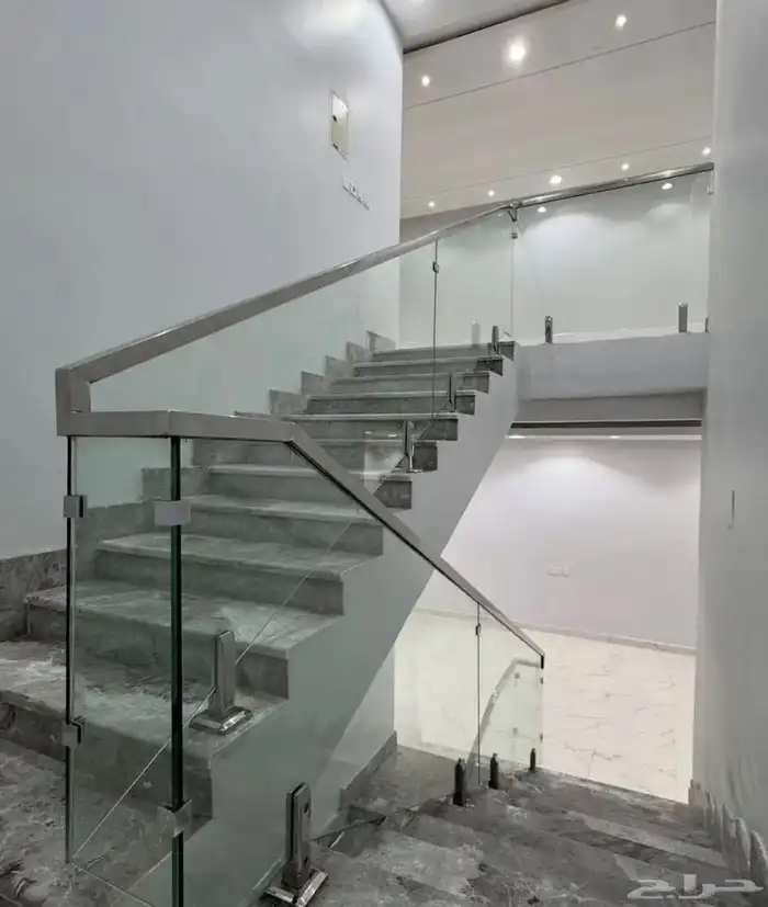 درابزين أستيل زاوية لمسه وكاله 9