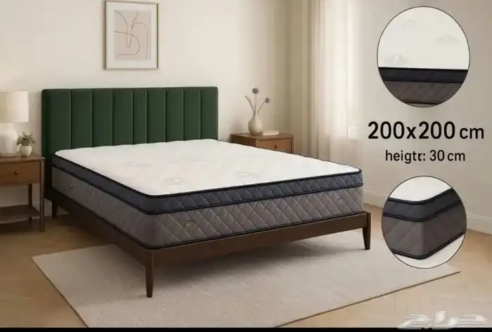 مرتبة بوكيت نوابض منفصلة جودة ممتازة   تصميم مميز   ضمان 1 2