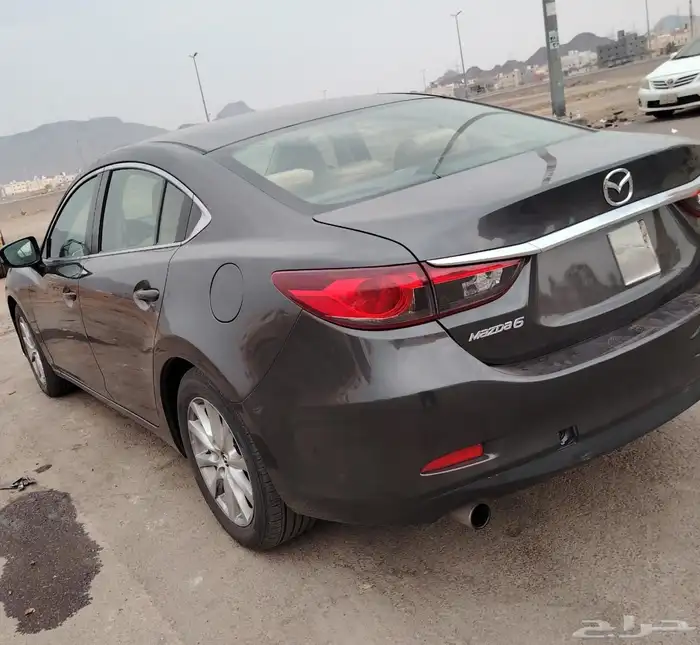 مازدا 6 سيدان 2016 رمادي غامق 4