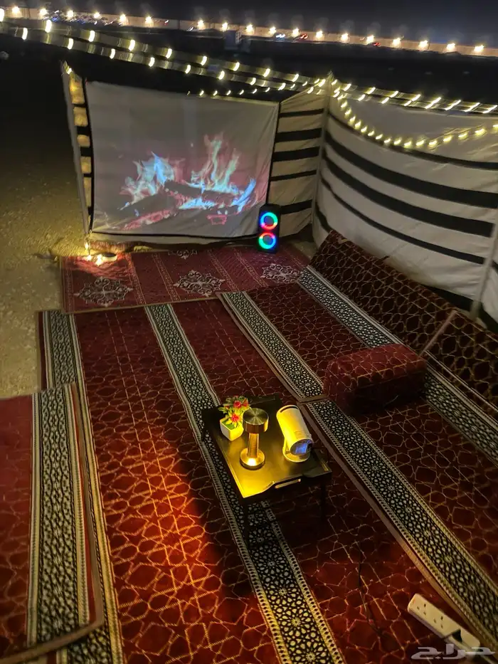 تأجير خيمة وجلسات شتوية 5