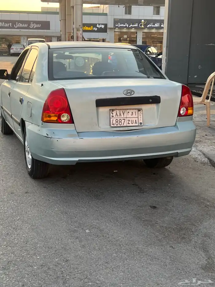 هونداي اكسنت 2005 جير عادي فحص واستمارة جديد 0