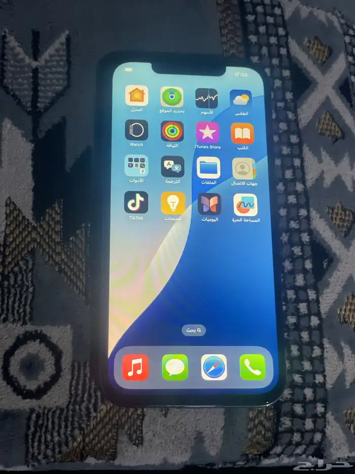 جوال ايفون 12 برو ماكس قيقا 128 بطارية   100 3