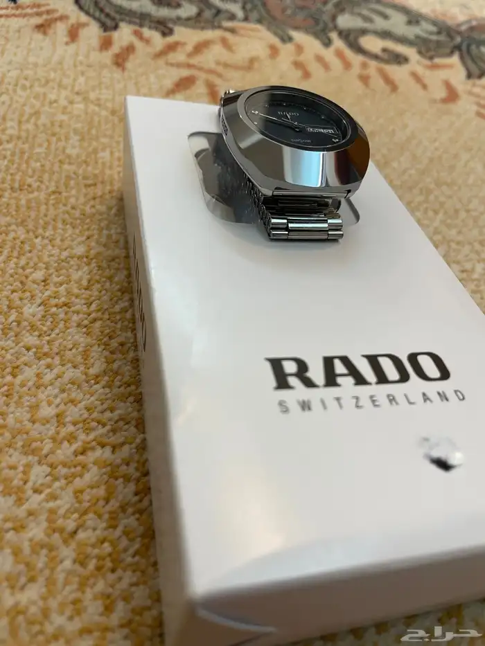 للبيع ساعه رادو دايستار لون فضي مستخدمه 7