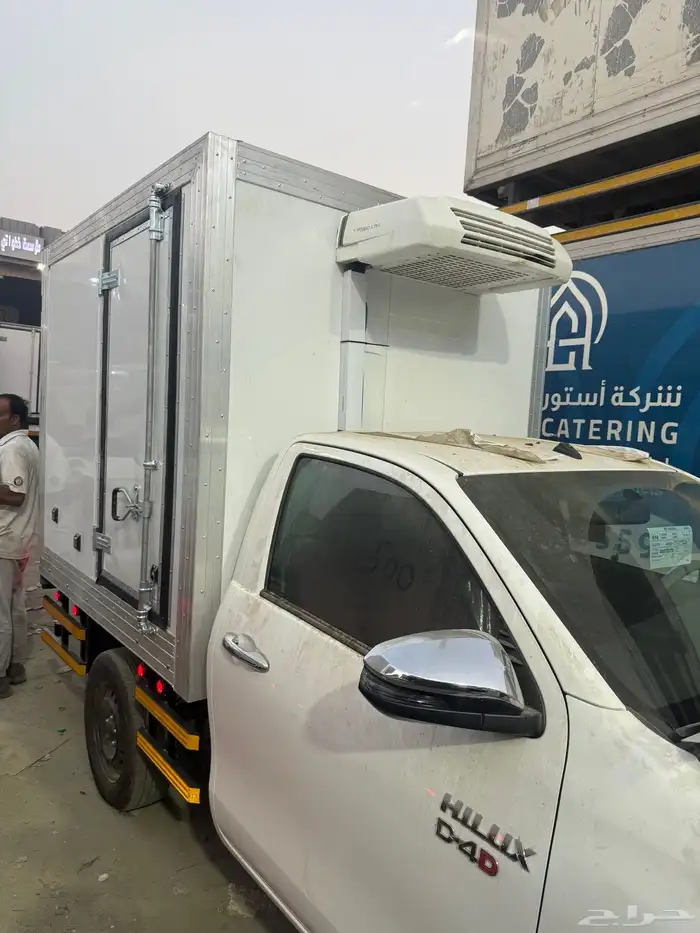 تصنيع ثلاجة ونيت هيلوكس تويوتا تبريد 20