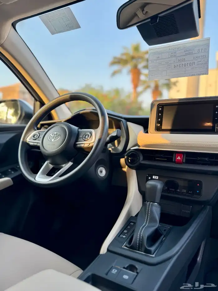 للبيع تويوتا يارس ((Y plus)) 2024 ((ممشى 12 ألف)) 32