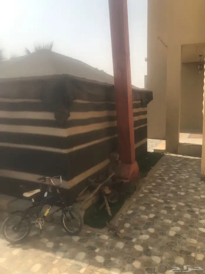 بيت شعر ملكي العرض 3 الطول 4 5 مع المخاد والمراكي والفرشه 1