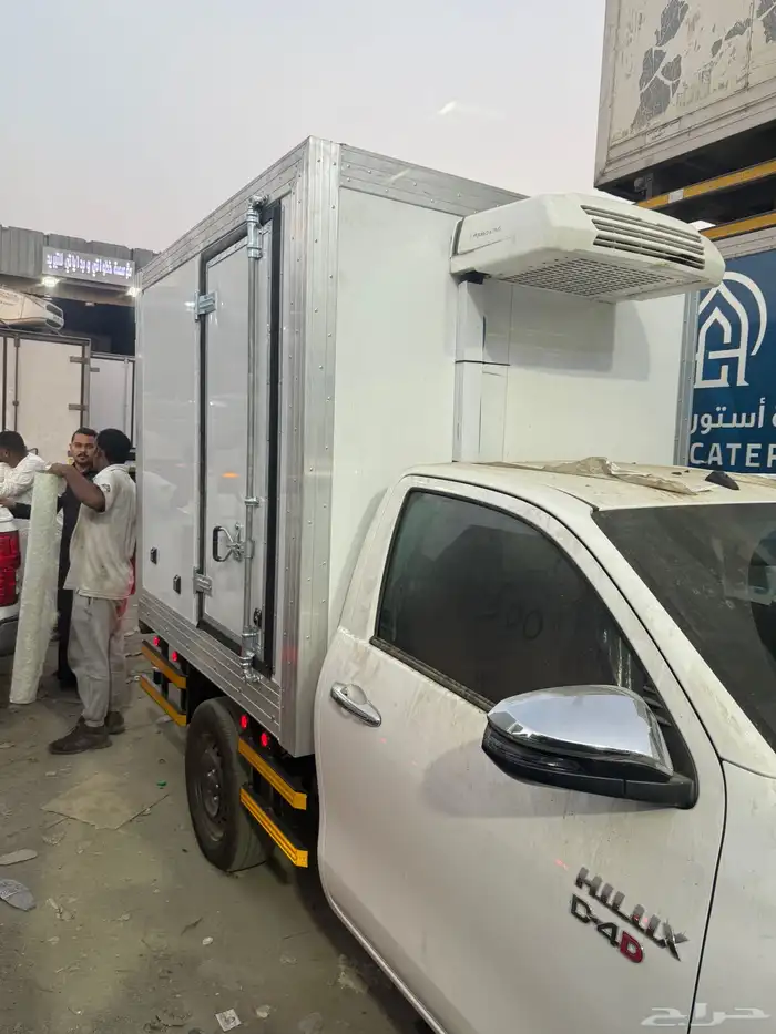 تصنيع ثلاجة ونيت هيلوكس تويوتا تبريد 22