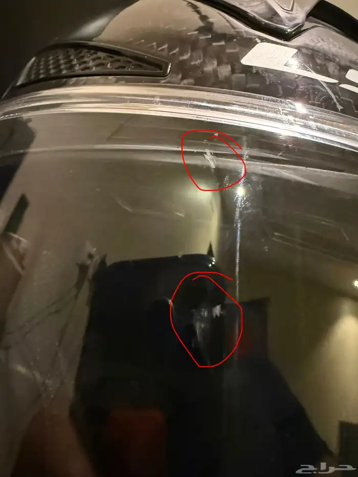 خوذة LS2 فل كاربون مقاس XL 5