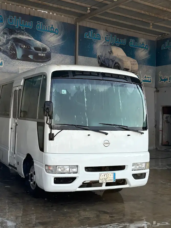 باص نيسان 2008 مخزن نظيف جدا 4