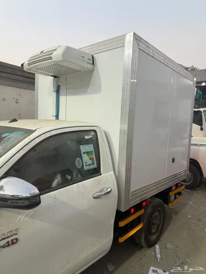 تصنيع ثلاجة ونيت هيلوكس تويوتا تبريد 21