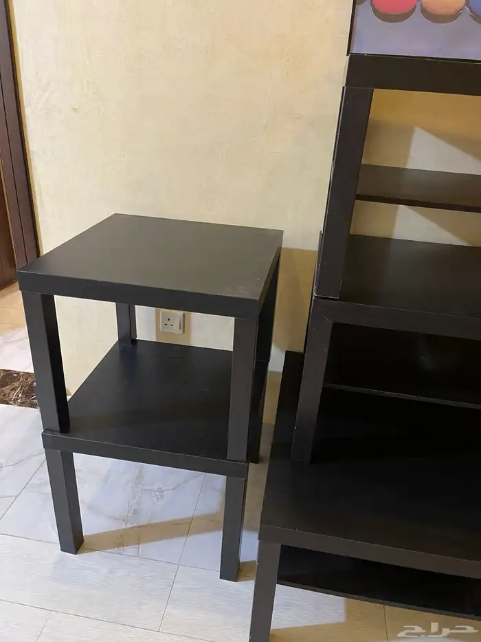 طاولات مجموعة كاملة من ايكيا شبه جديدة 3