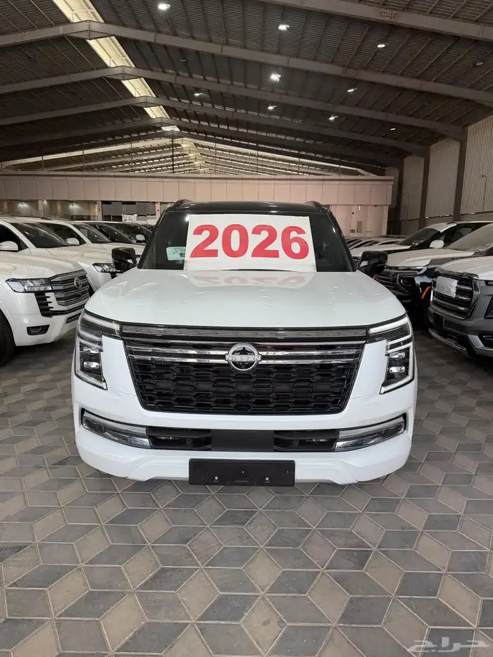 نيسان باترول 2026بلاتينيوم تنفس طبيعي خليجي اقل سعر بطاقة 0