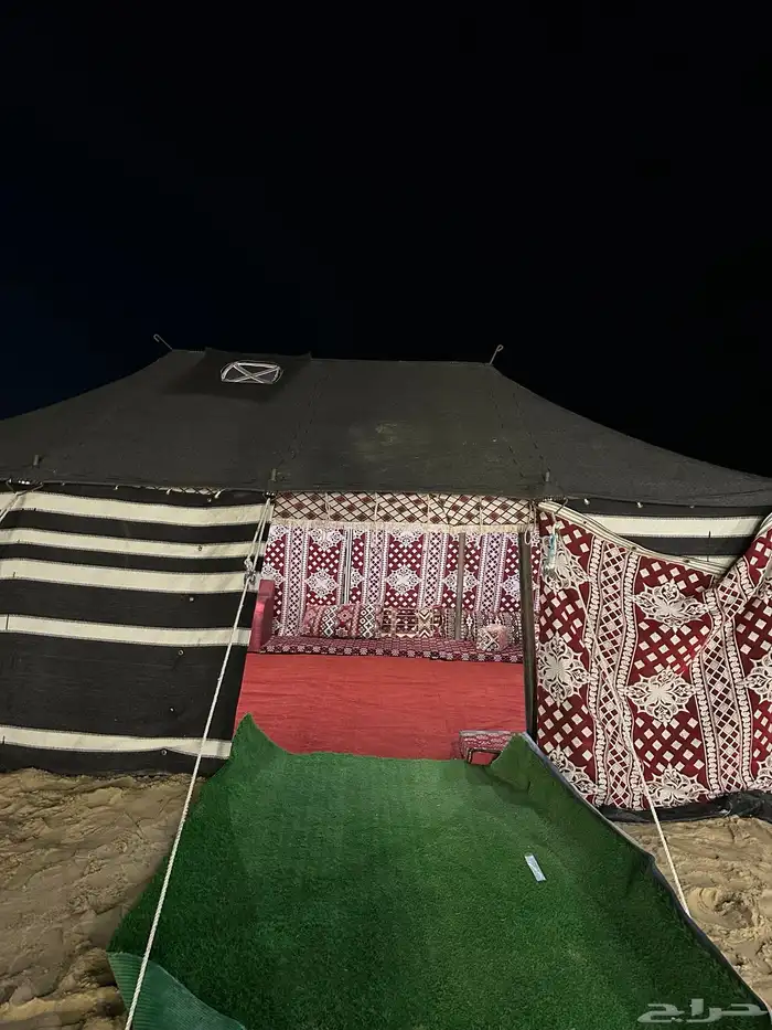 مخيم بعد محطة بترو هلا مع الكبري يسار موقع قريب 4