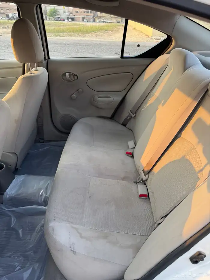 نيسان صني ابيض 2016 مالك اول محركات شرط 12