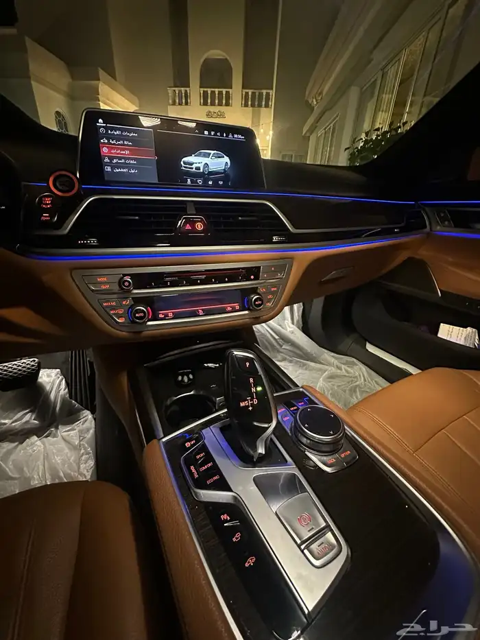 BMW موديل 2020 حجم 730 مواصفات خاصه وممشى قليل 2
