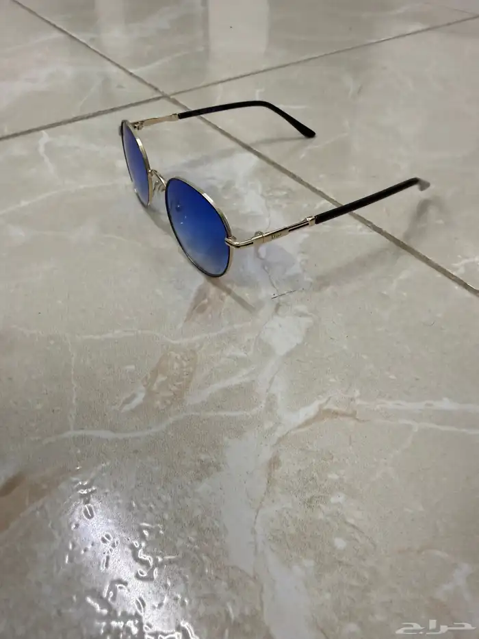 نظارة شمسية رجالية زرقاء 2