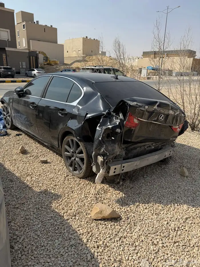 لكزس GS 2014 امريكي مصدوم 5