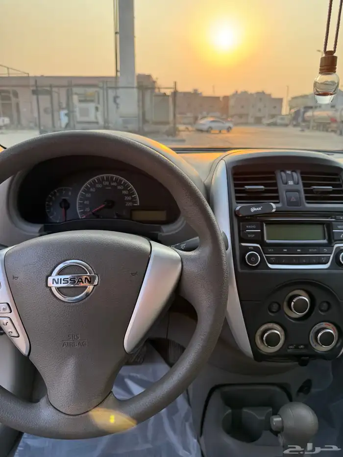 نيسان صني ابيض 2016 مالك اول محركات شرط 22