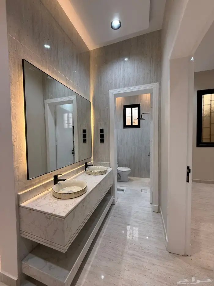 للبيع شقق ارضيه وعلويه تشطيب ممتاز بدره الموسي 28