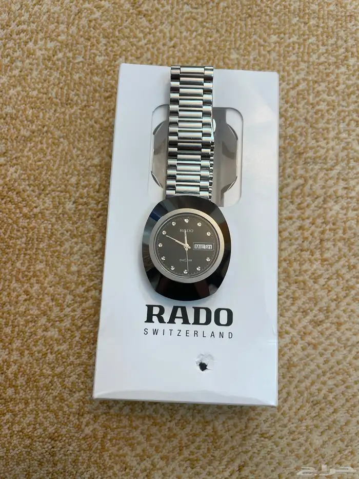 للبيع ساعه رادو دايستار لون فضي مستخدمه 8