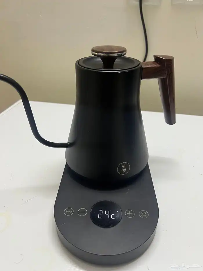 غلاية قهوة مقطرة V60 كوف ميبرو مع مطحنة هاريو 0