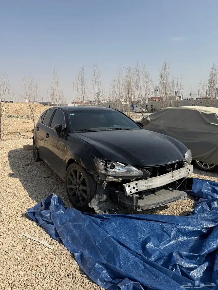 لكزس GS 2014 امريكي مصدوم 1