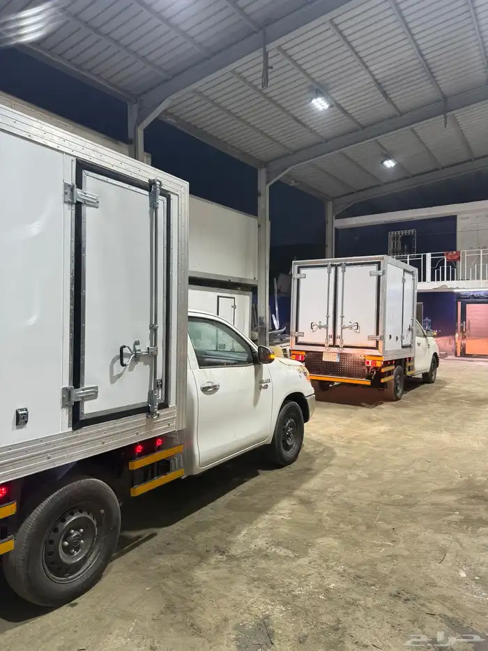 تصنيع ثلاجة ونيت هيلوكس تويوتا تبريد 4