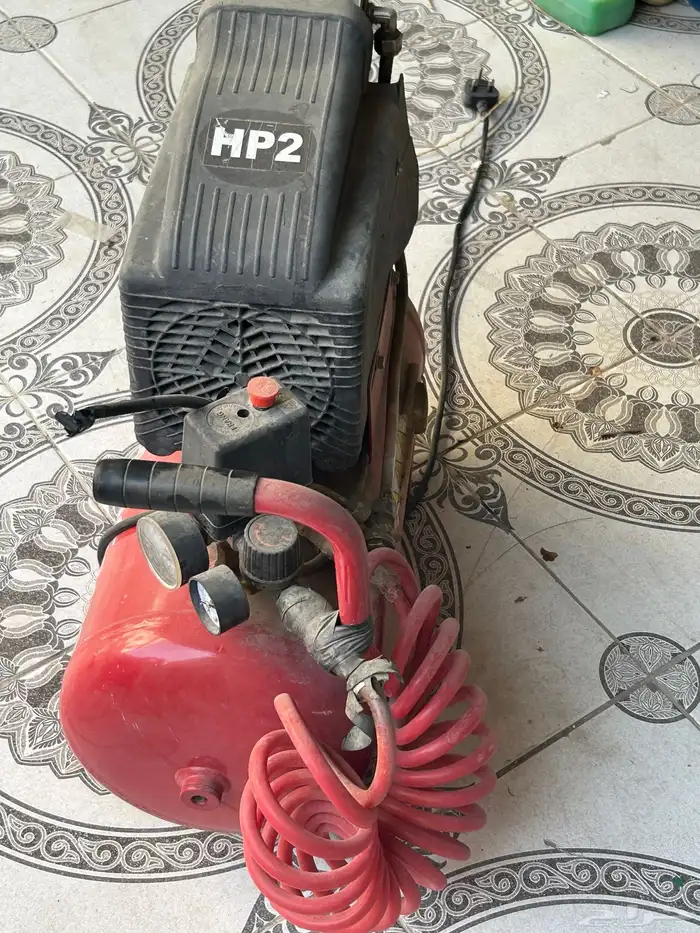 ماطور هواء 2 حصان 24 لتر ت على سوم 0