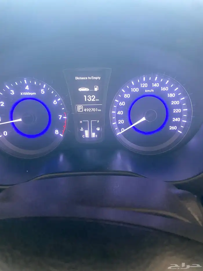 هوانداي ازيرا 2014 نص فل بصمه ماشي 4093 11