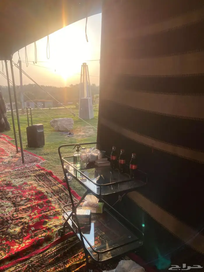 مخيم وقاعات مناسبات فخم للإيجار. اليومي 5