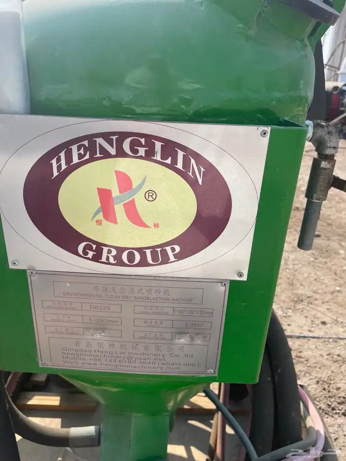 Blasting machine by water   sand 3