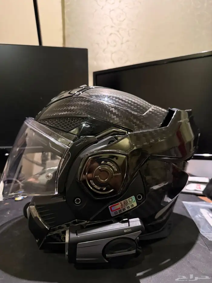 خوذة LS2 فل كاربون مقاس XL 2