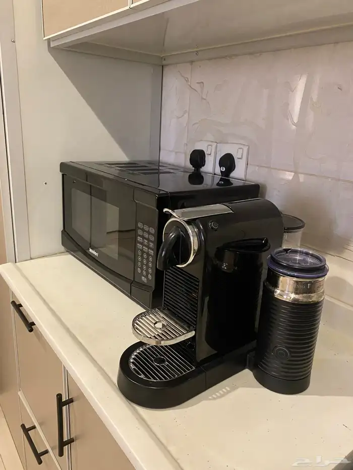 مطبخ و بوتقاز و مايكرويف والة قهوه من نيسبريسو 3