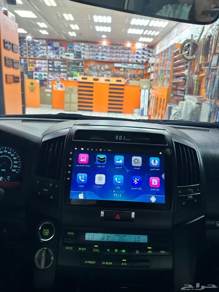 شاشه جيب لاند كروزر 2008 2015 0