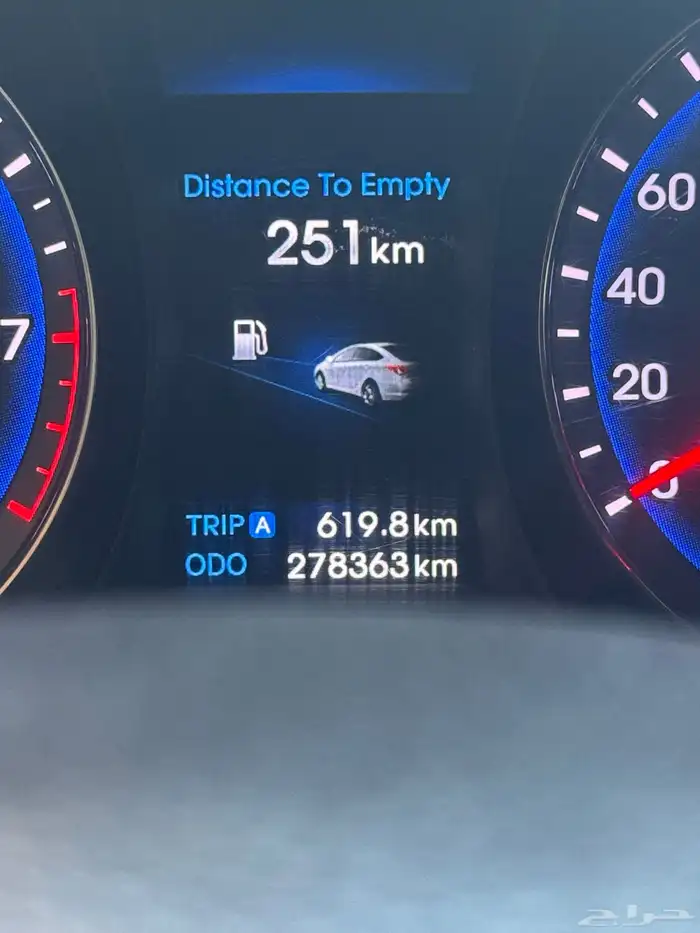 i40فل كامل مكينة قير شرط ايرباقات شرط 6