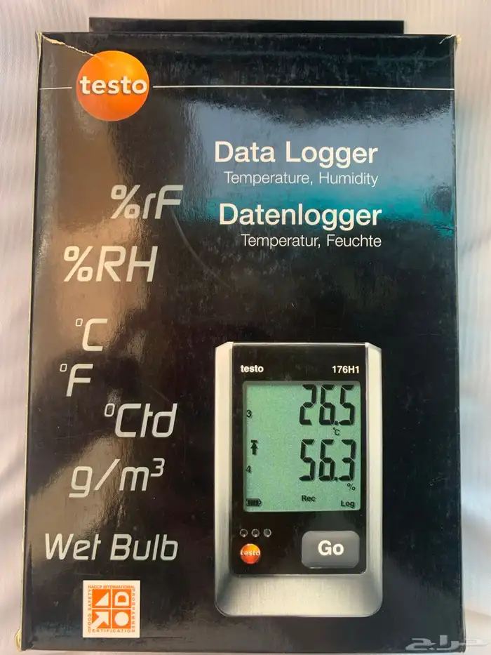 جهاز testo الامريكي قياس الحراره والرطوبة 0