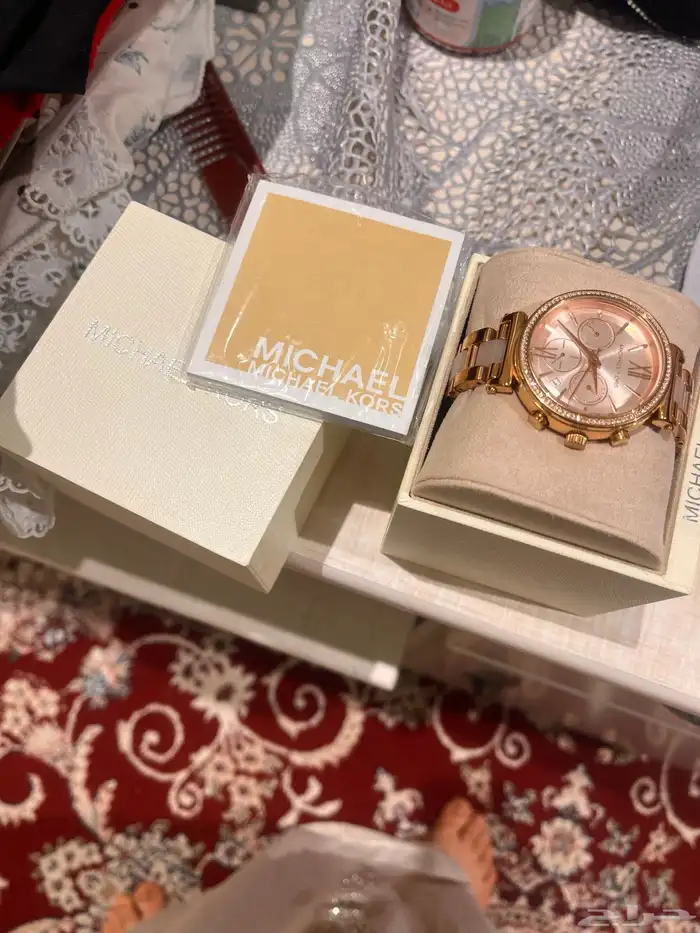 ساعه ماركه مايكل كروس جديده لبسه واحده 2