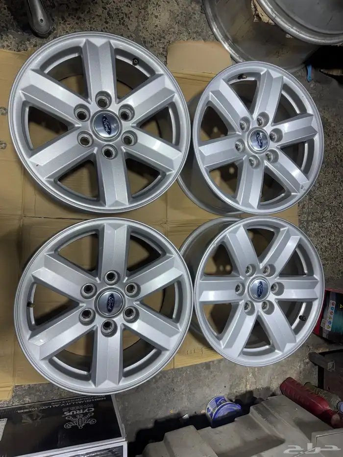 جنوط فورد F150 اصلي وكاله مقاس 17 موديل 2023 5