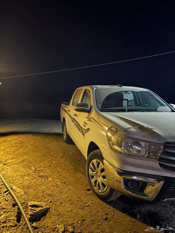 هايلكس ديزل غمارتين ممشى 12 الف بحالة الوكاله 0