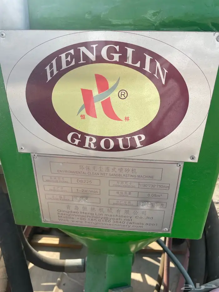 Blasting machine by water   sand 4