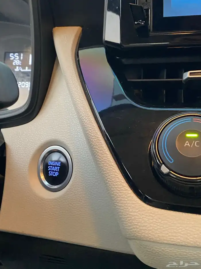 كرولا 2022وكاله فل كامل بصمه دخول ذكي فتحه مكينه 2000سعودي 28