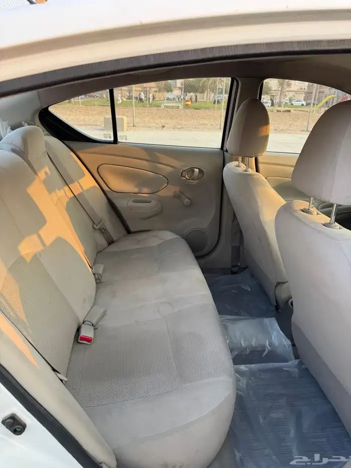 نيسان صني ابيض 2016 مالك اول محركات شرط 15