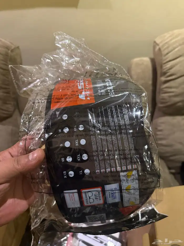 خوذة LS2 فل كاربون مقاس XL 9