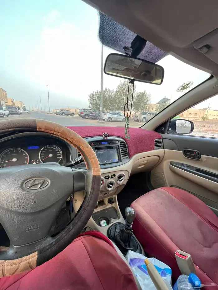 اكسنت2011 وكالة السيارة نظيفة جداا 5