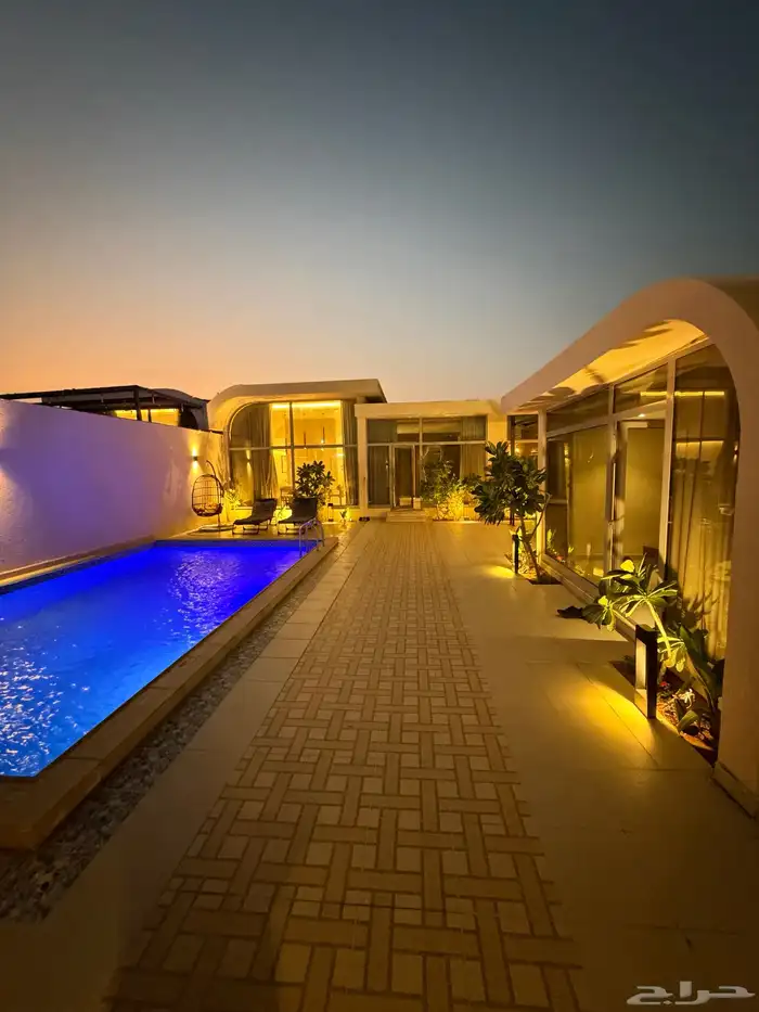 للإيجار اليومي شاليه فاخر وأنيق في الرمال 2