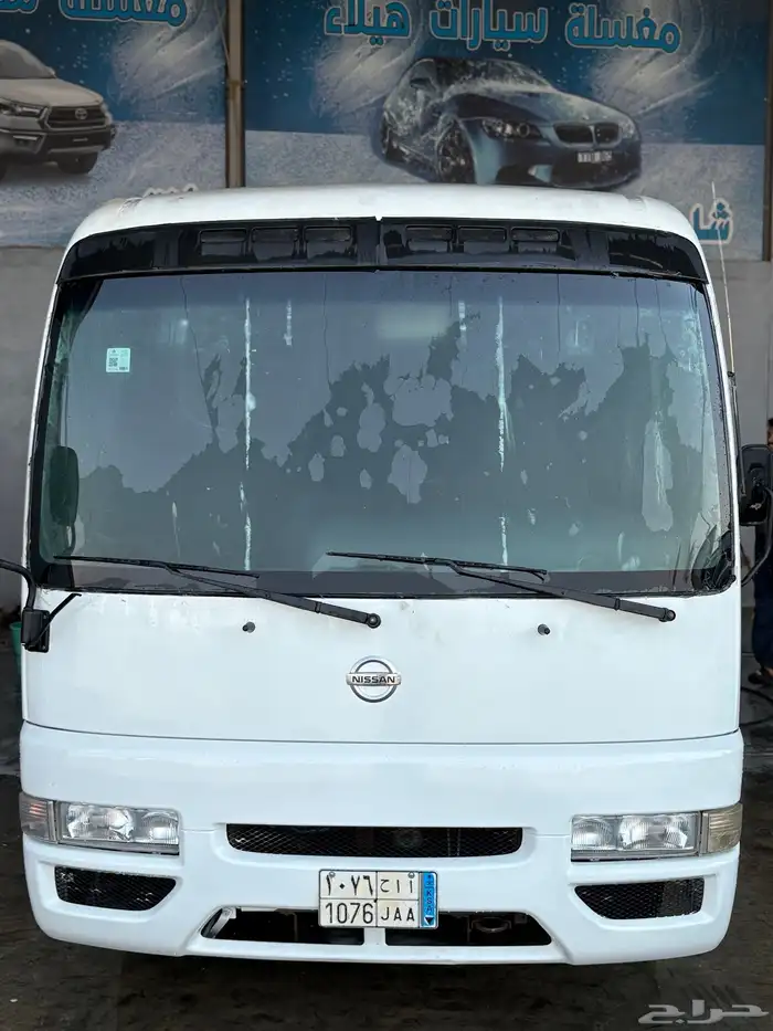 باص نيسان 2008 مخزن نظيف جدا 0