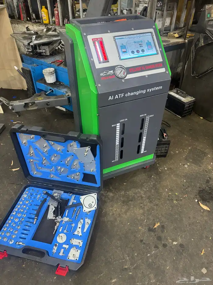 خدمة غيار زيت الجيربوكس جميع انواع السيارات بالجهاز او يدوي 1