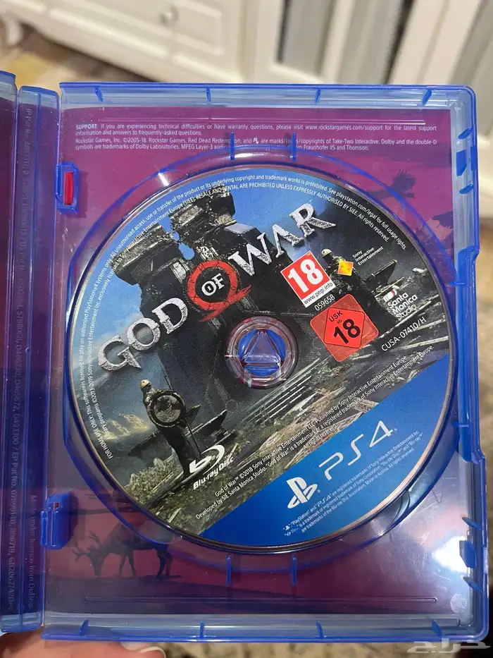 اشرط سوني 4 فيفا22 و god of war 1