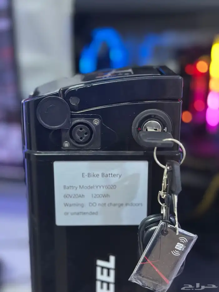 بطارية سكوتر للبيع   60V   20Ah   الشاحن الأصلي 0